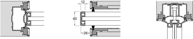 Manhattan disappearing sliding door Without Frame - Doors & Systems ...