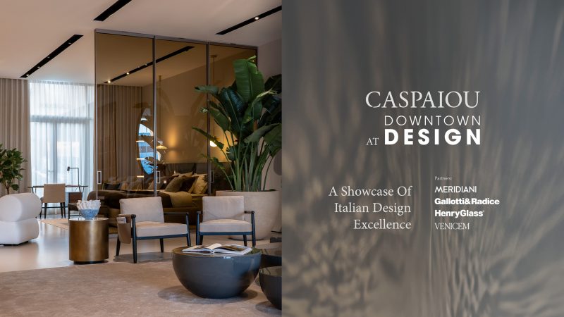 “Caspaiou atmosphere” at Dubai Design Week 2024